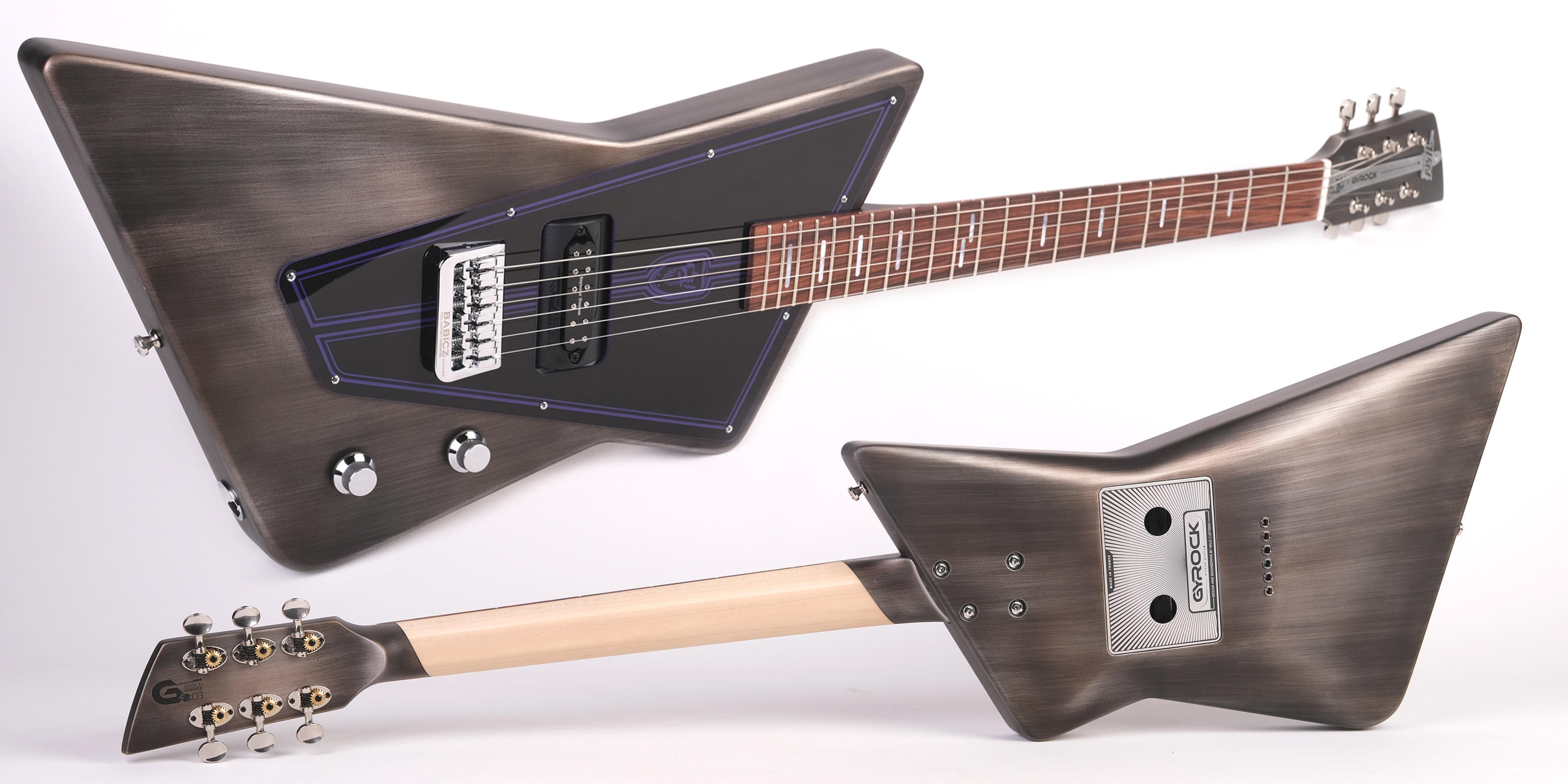 Wild Custom Guitars Billy F. Gibbons Special con sistema Gyrock de